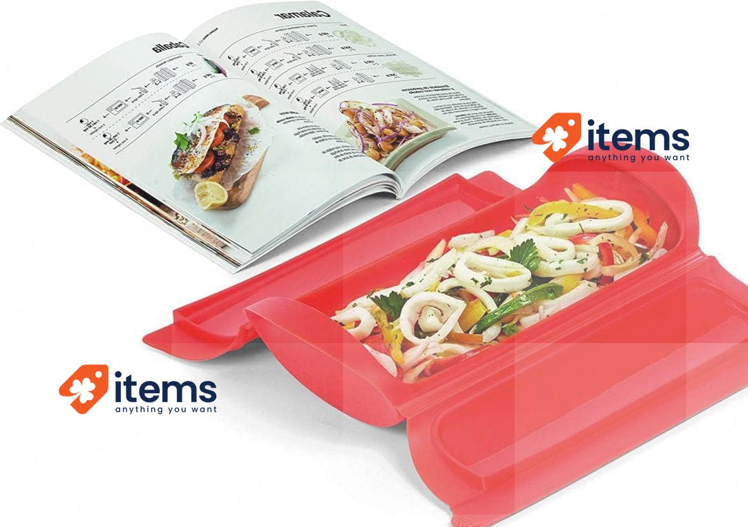 Lékué Kit Steam Case 600 ml + Recipes Book in Spanish <p>Country of Origin: