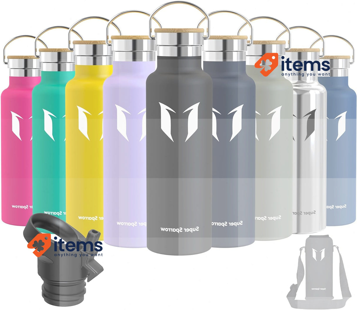 Super Sparrow Stainless Steel Water Bottle 620ML