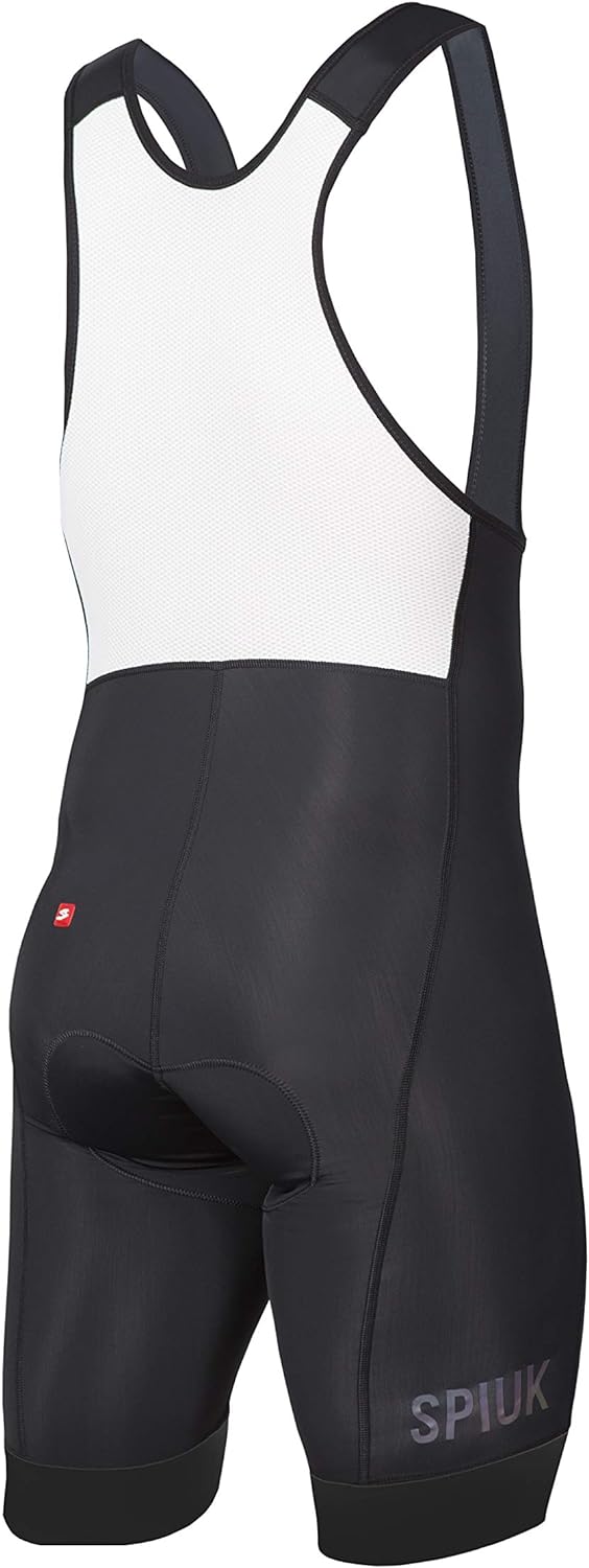 Spiuk Men's Anatomic Anatomic Short Mid Rise Black/White Large