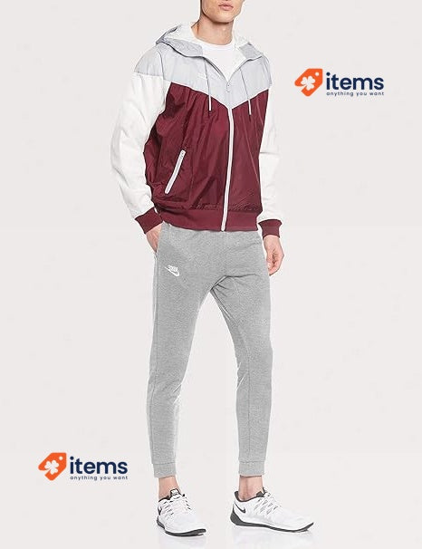 Nike Herren Sportswear Club Jogginghose, Dark Grey Heather/Matte Silver/White M