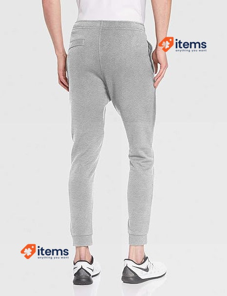 Nike Herren Sportswear Club Jogginghose, Dark Grey Heather/Matte Silver/White M