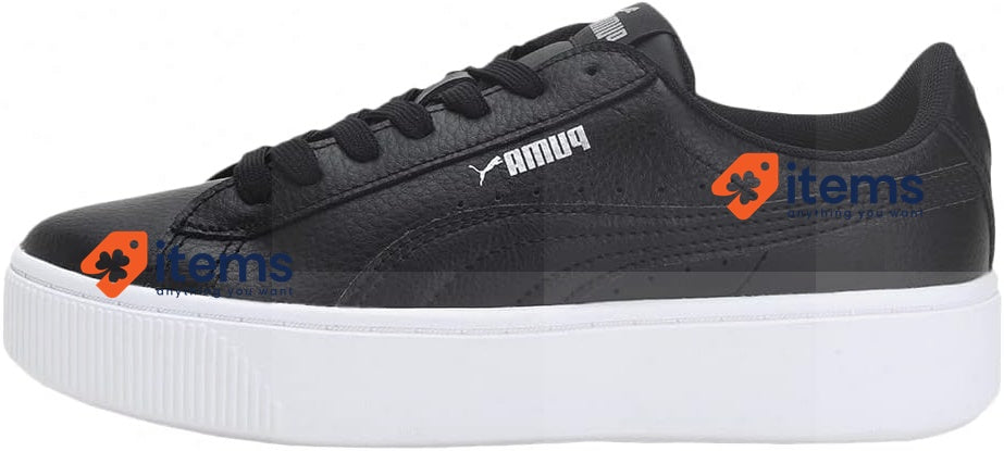 PUMA Women's Vikky Stacked L Sneakers, Size 3.5UK Basketball Platform Trainers
