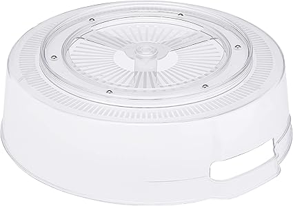 Amazon Basics Plastic Kitchen Turntable Transparent