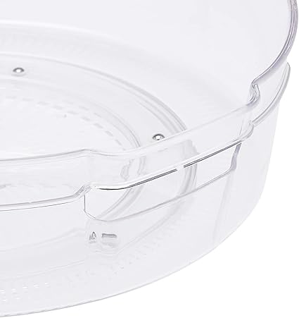 Amazon Basics Plastic Kitchen Turntable Transparent