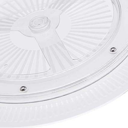 Amazon Basics Plastic Kitchen Turntable Transparent