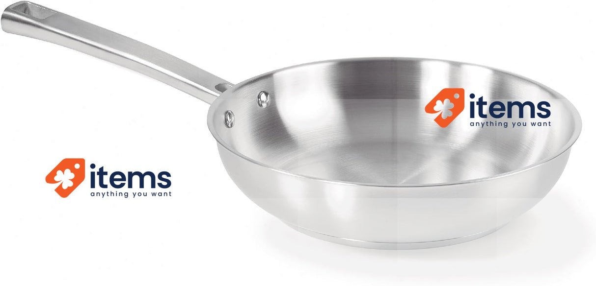 LACOR - 45420 - Foodie Frying Pan, Non-Stick Frying Pan Grey