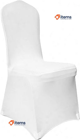 VEVOR 50pcs Chair Cover Wedding Spandex White Chair Covers Stretch Fabric White