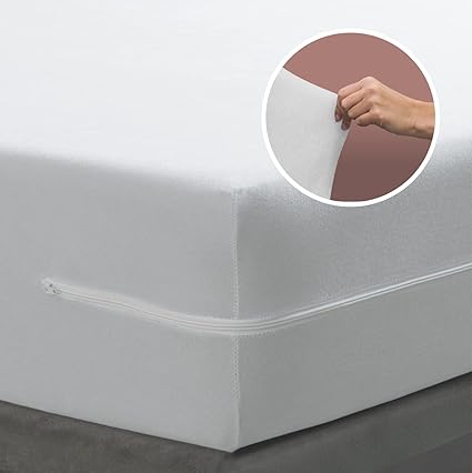 Tural - Mattress Encasement (200x190/200 cm) Emperor Size White