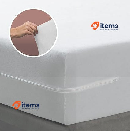 Tural - Mattress Encasement (200x190/200 cm) Emperor Size White Tural Mattress