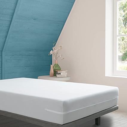 Tural - Mattress Encasement (200x190/200 cm) Emperor Size White
