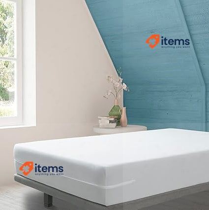 Tural - Mattress Encasement (200x190/200 cm) Emperor Size White Tural Mattress