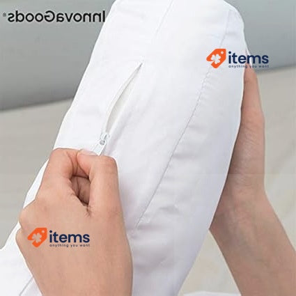 InnovaGoods U Side Sleepers Ergonomic Pillow Slupill White