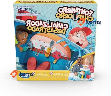 Hasbro Gaming E6553675 Plumber Chapucero, Multicoloured, Spanish And Portugese