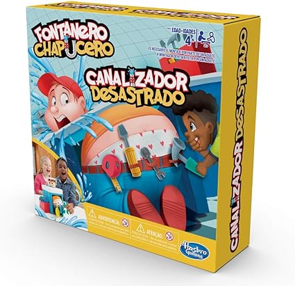 Hasbro Gaming E6553675 Plumber Chapucero, Multicoloured, Single