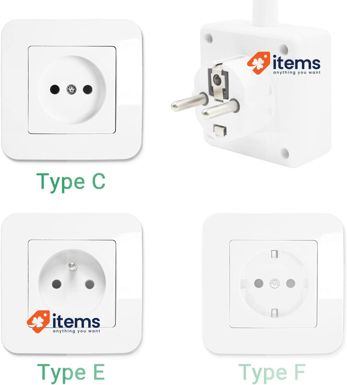 ENUOTEK Dimmable LED Spotlight with Plug and Touch Switch, Natural White