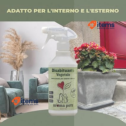 Mama Pets Repellent Plant Repellent for Dogs and Cats, 500ml Indoor Outdoor
