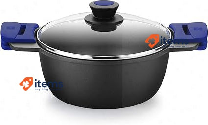 Braisogona Advanced Aluminium Founded With Antiadherent 5.7 Liters Black Amazon