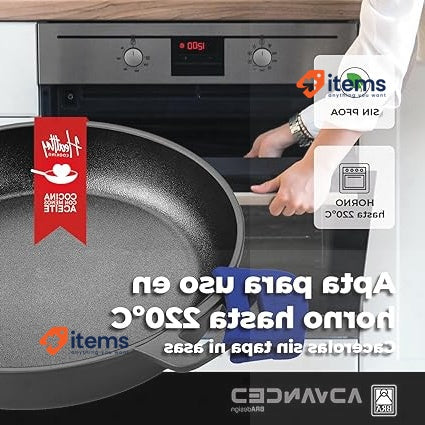 Braisogona Advanced Aluminium Founded With Antiadherent 5.7 Liters Black Amazon