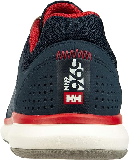 Helly Hansen Men's Ahiga V4 Hydropower Sneaker Navy Flag Red, Size 8 UK (42 EU)