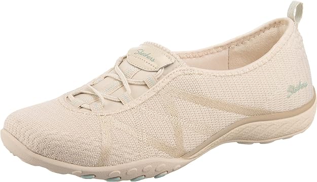 Skechers Women Breathe-Easy-A-Look Trainer Mesh Aqua Trim Size 6.5 UK (39.5 EU)