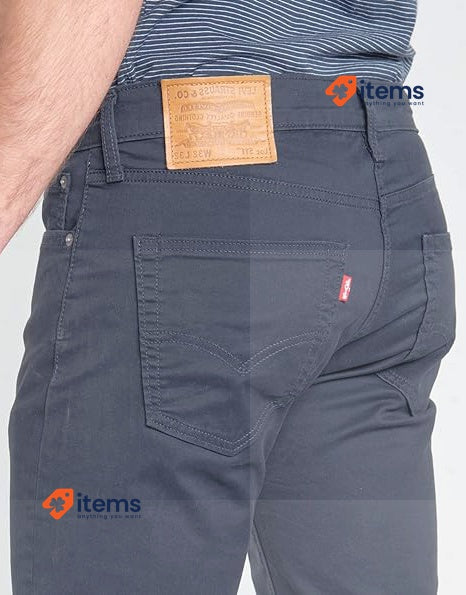 Levi s Men s 511 Regular Fit Straight Fit Denim Blue Jeans Pants Size 29W/34L
