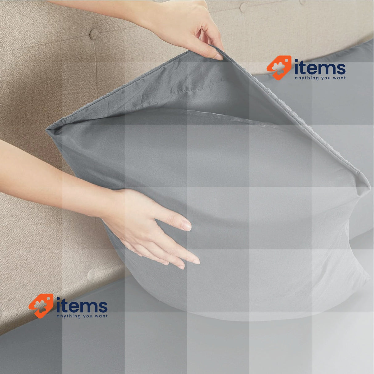 Bedsure 4-Piece Sheet Set Grey <p>Bedsure 4-Piece Sheet Set cama 180 -