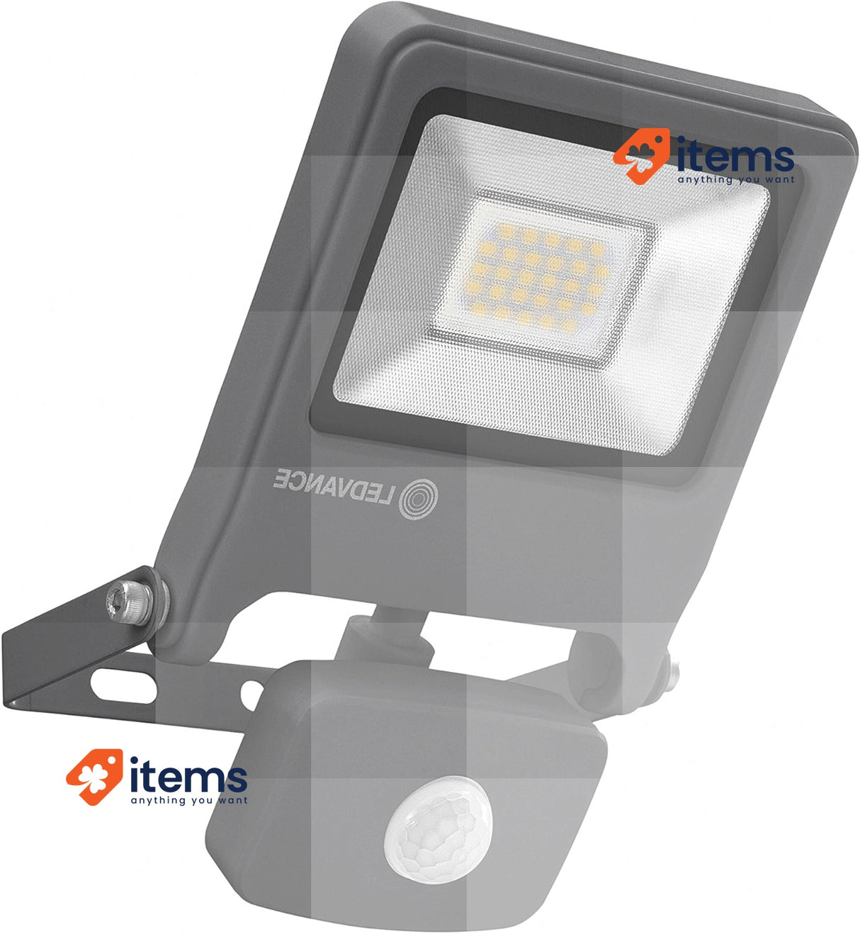 LEDVANCE LED: For Wall, ENDURA© FLOOD Sensor Cool White / 20 W, 4000 K, IP44