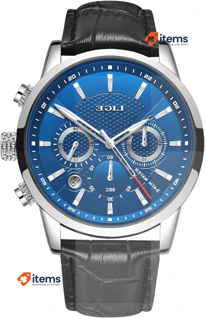 LIGE Men's Analogue Watch