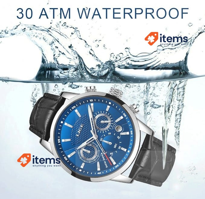 LIGE Men's Analogue Watch