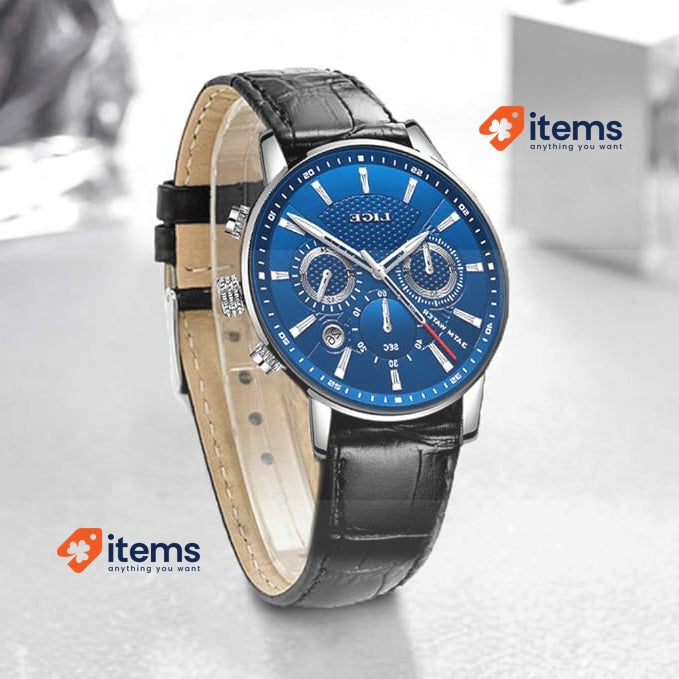 LIGE Men's Analogue Watch