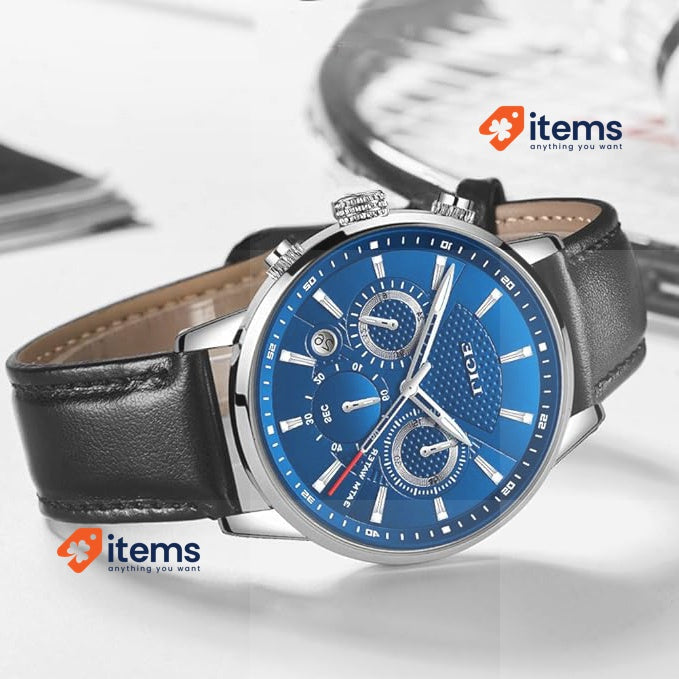 LIGE Men's Analogue Watch