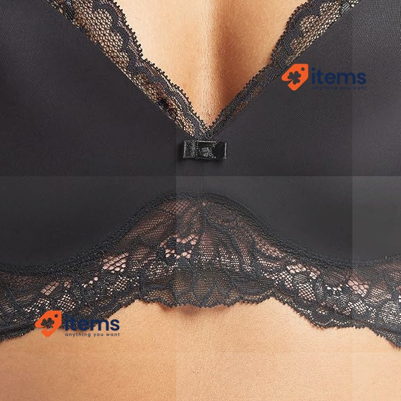 Triumph Women s Amourette Charm Padded Everyday Bra Size 36B (95B) BLACK Women's