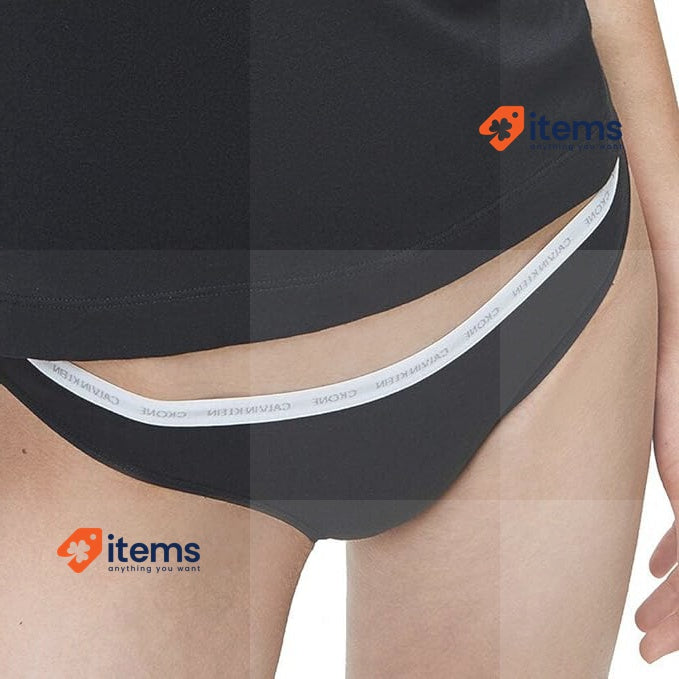 Calvin Klein Women's BIKINI 2PK Soft Cup Bikini Bottoms, Black M