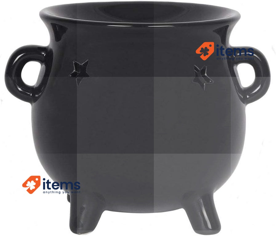 Spirit of Equinox Oil Burner, Black, 10 cm <p>This oil burner has been inspired
