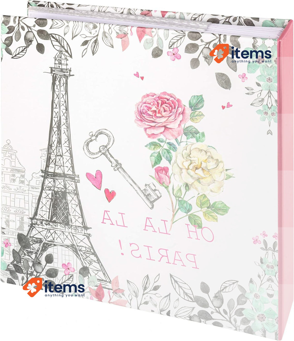 walther Design Photo Album 200 Photos 10 x 15 cm Memo Slip-in Album Oh la la