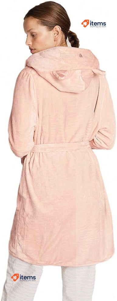 Comfortable Soft Ladies Robe Dark Blue Size Small Amazon Amazon Essentials Navy