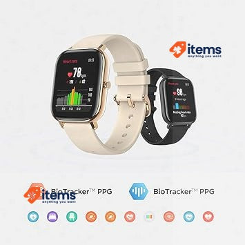 Amazfit GTS Smartwatch Fitness Tracker 5 ATM WAter Resistance Black