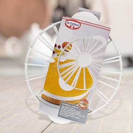 Dr. Oetker 1622 Plastic Cake Divider White