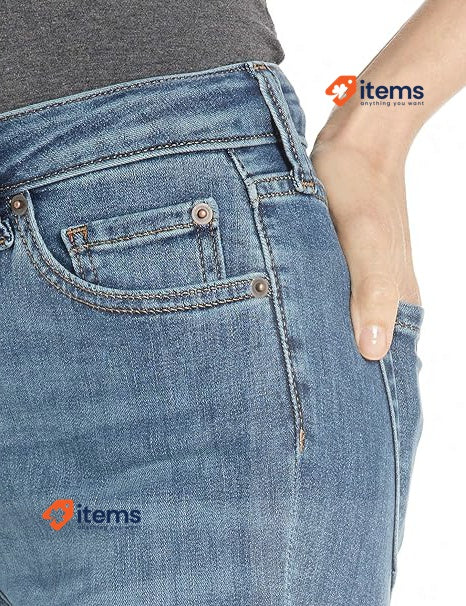 Amazon Essentials Women s Mid-Rise Jean, Size 38 Large Women's Curvy Skinny Wash