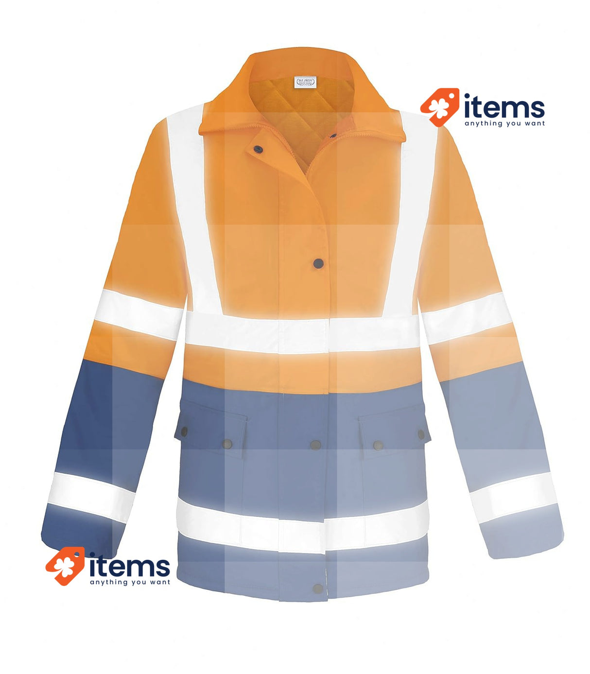 Vesin 3008-NFAM-XXL Parka A.V. Two-Tone, L3000 High-Vis Jacket Coat for Work