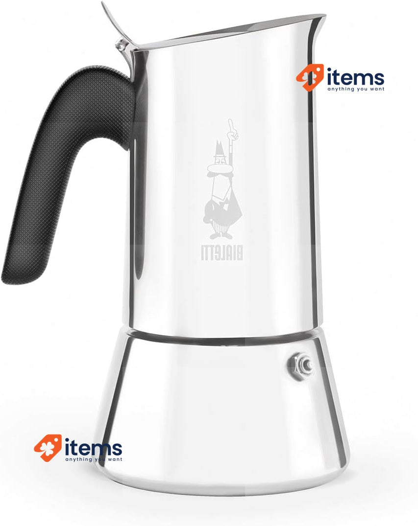 Bialetti - New Venus 2-Cup, Stainless Steel Espresso Coffee Moka Pot Percolator