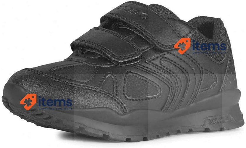 Geox Boy's J Pavel C Sneakers Black, Size 38 EU / 5 UK Boy's Trainers 1 33