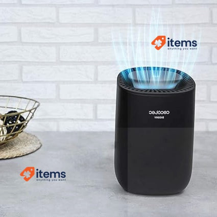 Cecotec Dehumidifier Bigdry 2000 Light Black. 300 Ml/Day, 0.6 Litre Ml/Day Tank