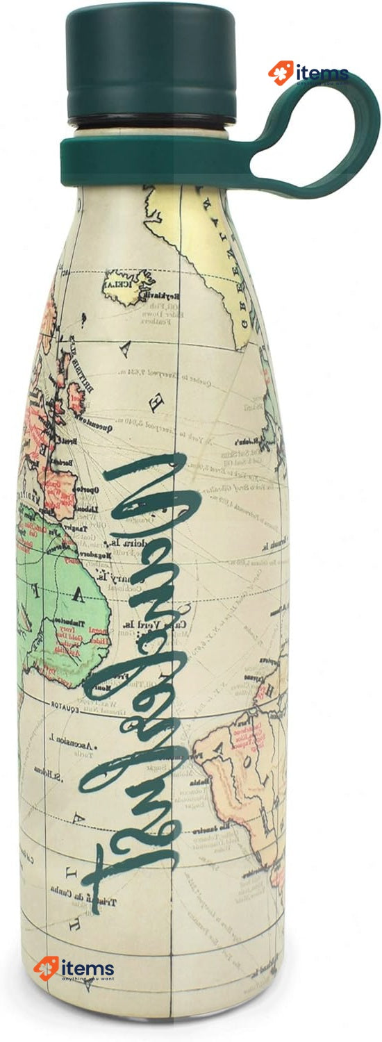 Legami- Hot&Cold Thermal Bottle 500 ml, Diameter 7 cm, Lightweight and Durable