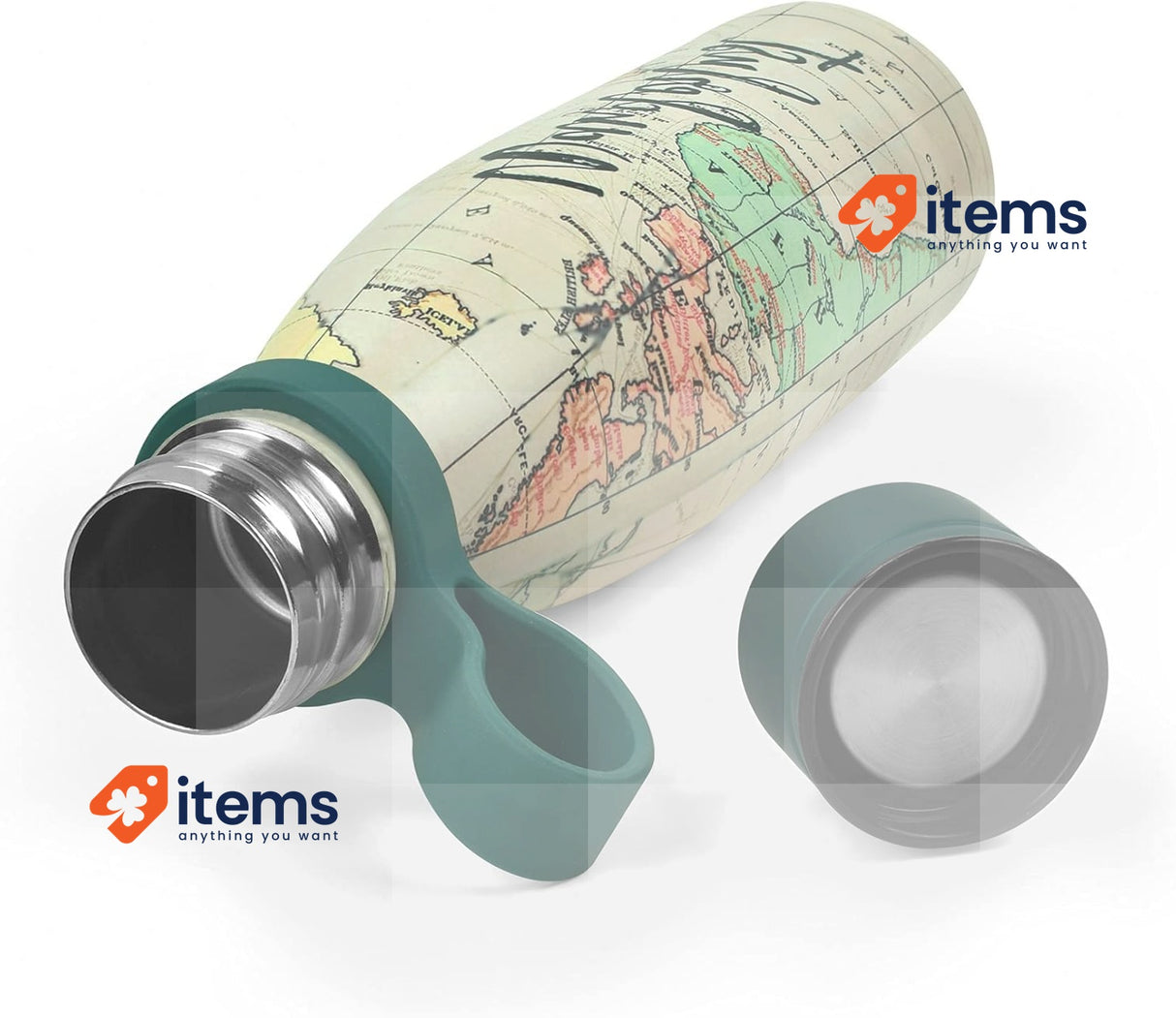 Legami - Hot&cold Thermal Bottle 500 Ml, Diameter 7 Cm, Lightweight And Durable