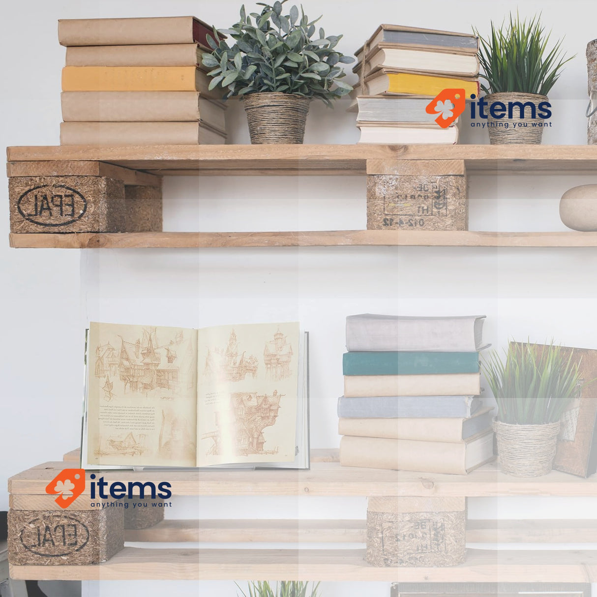 Relaxdays 10027277 Book Stand, Acrylic Cookbook Holder Transparent