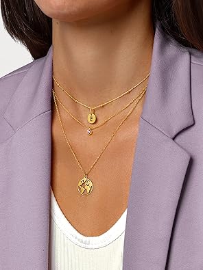 SINGULARU ® - Dots Necklace - Women's Jewelry
Gold