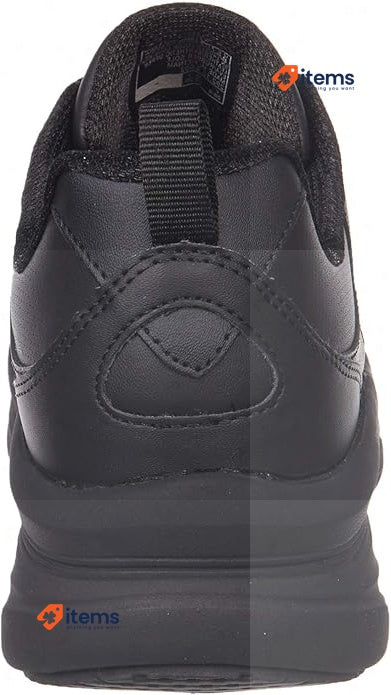 Skechers Womens D Lux Walker Timeless Path Trainers Black, Size 5 UK (38 EUR)