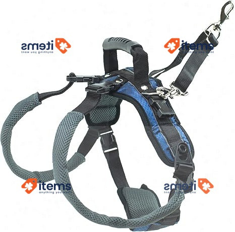 PetSafe Rear Support Harness - Lifting Aid with Handle Black Large Great Easy