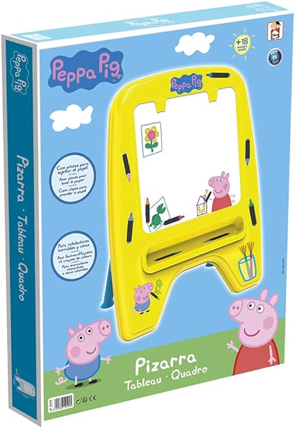 Chicos 52199 Peppa Pig My First Whiteboard, Suitable for Waxes Lemon Tree